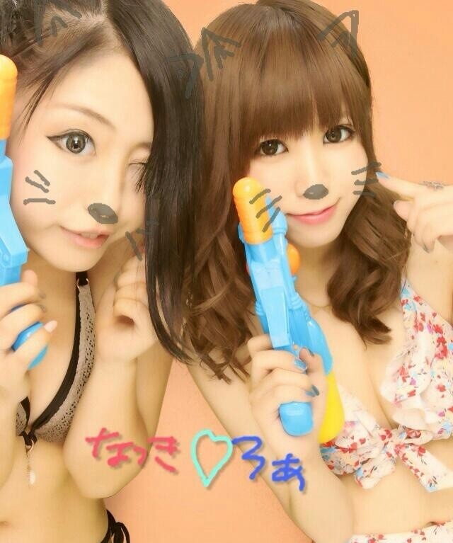 【おふざけプリクラエロ画像】ちょｗビッチばっかｗｗｗリア充ギャルたちのおふざけプリクラにちょっとムラムラするｗｗｗ その10