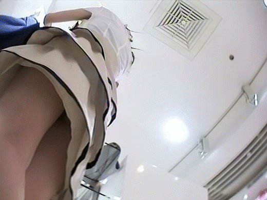 【パンチラ盗撮エロGIF画像】これってガチじゃね？女の子のパンチラを盗撮してるエロGIF画像の臨場感がハンパねーｗｗｗｗ その8
